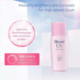 BIORE Uv Bright Face Milk SPF50+ PA++++ 30 ml