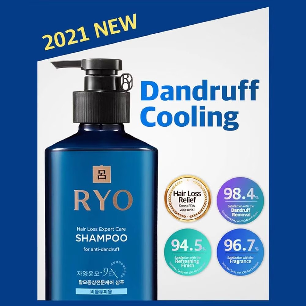 RYO Hair Loss Expert Care Shampoo For Anti Dandruff 400ml