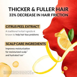 Tsubaki Premium EX Hair Fall Care & Repair Conditioner Treatment (5x Less Hair Fall, Hydrate Scalp & Repair Hair For Thicker & Fuller) 450ml