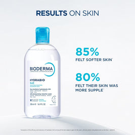 Bioderma Hydrabio H2O Moisturising Micellar Water (Facial Non-Rinse Cleanser for Dehydrated Sensitive Skin) 500ml