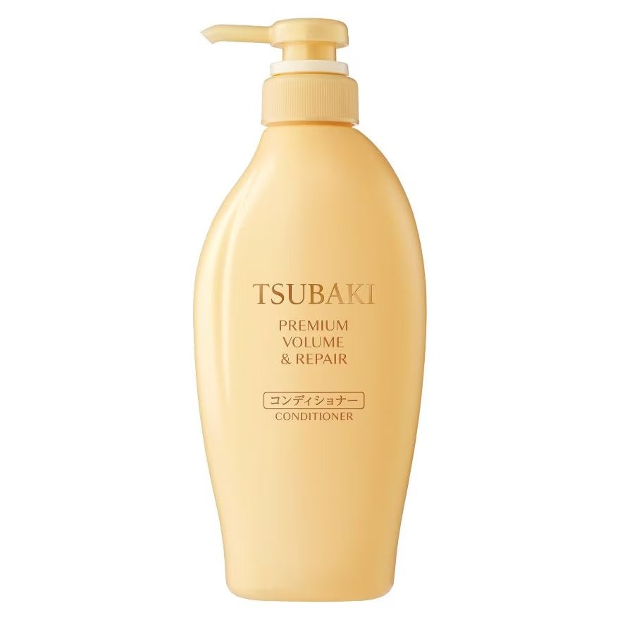 TSUBAKI Premium Volume & Repair Conditioner (Instant Volume Boost In 1 Use, To Improve Flat & Lifeless Hair) 450ml