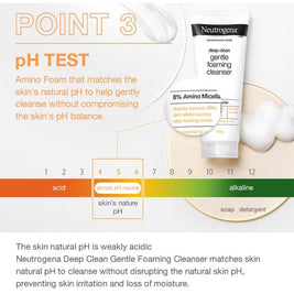 NEUTROGENA Deep Clean Gentle Foaming Cleanser (For All Skin Types) 100g