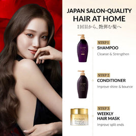 Tsubaki Premium EX Hair Fall Care & Repair Conditioner Treatment (5x Less Hair Fall, Hydrate Scalp & Repair Hair For Thicker & Fuller) 450ml