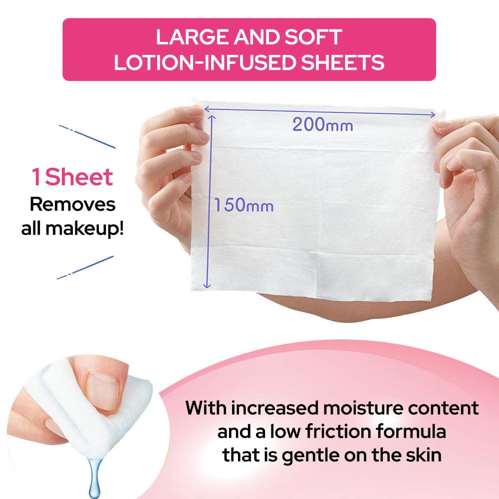 Bifesta Makeup Remover Wipes Moist 46 Sheets