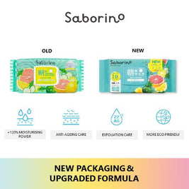 Saborino Morning Facial Sheet Mask Minty Fresh (Suitable for Oily Skin Type) 32s