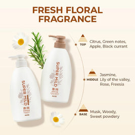 SUPER MiLD Fresh Floral Fragrance Conditioner 600ml