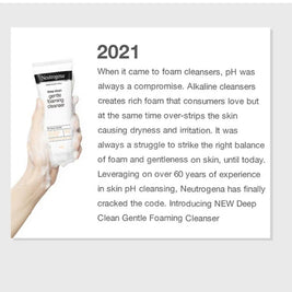 NEUTROGENA Deep Clean Gentle Foaming Cleanser (For All Skin Types) 100g
