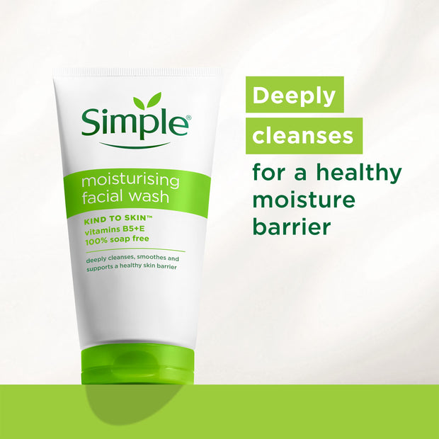 Simple Moisturising Facial Wash 150ml