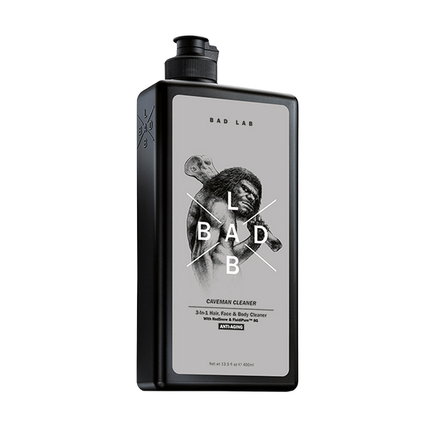 BAD LAB 3-In-1 ANTI-AGING CAVEMAN CLEANER Hair, Face & Body Cleaner