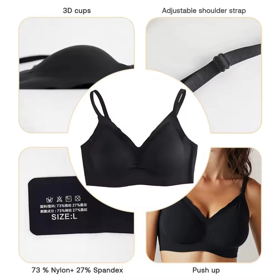 Totochoice Iced Silky Sport Bra