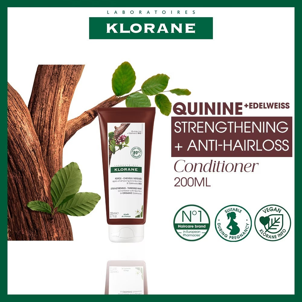 Klorane Quinine Anti-Hair Loss Strengthening & Stimulating Conditioner 200ml