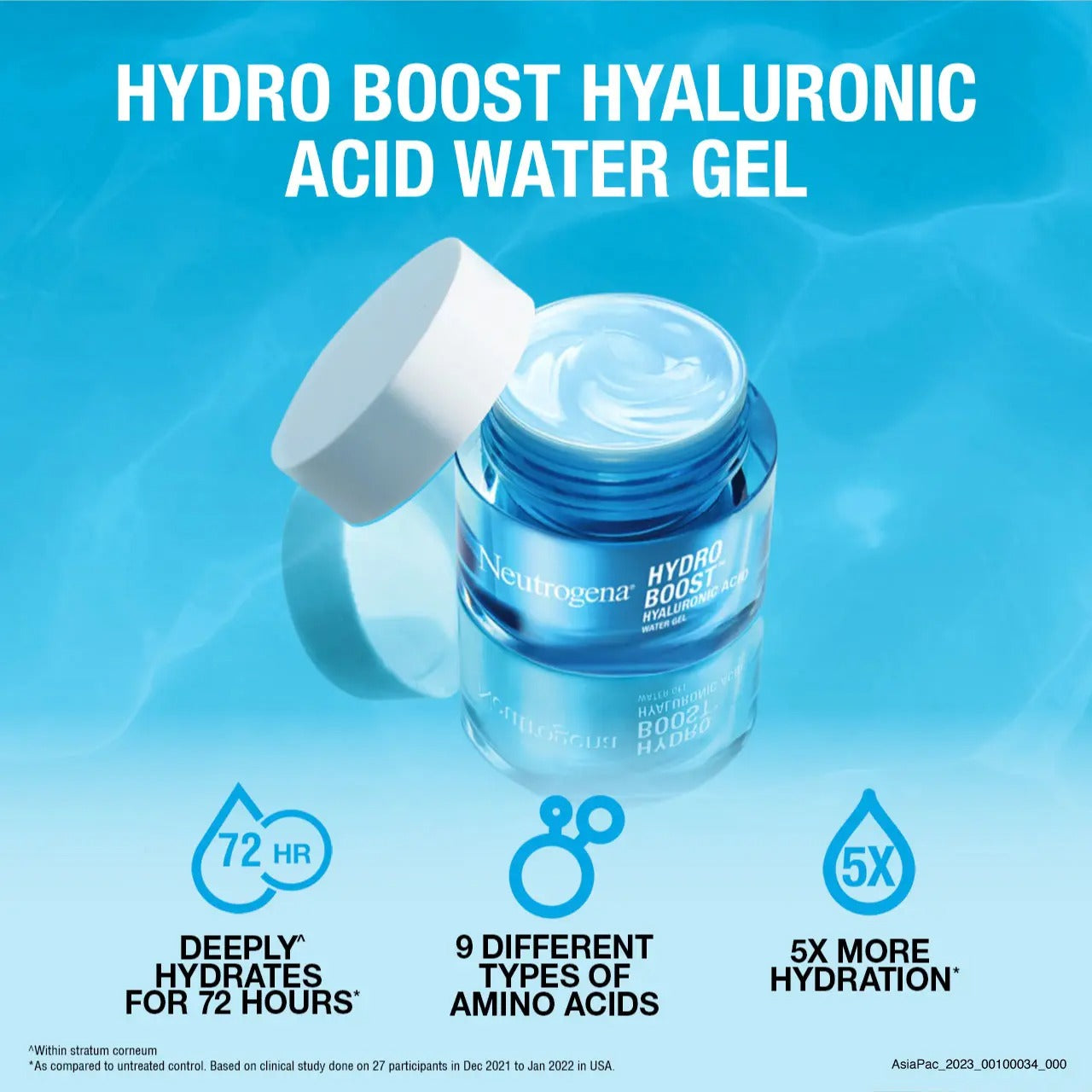 NEUTROGENA Hydro Boost Water Gel Moisturizer (For All Skin Types) 50g