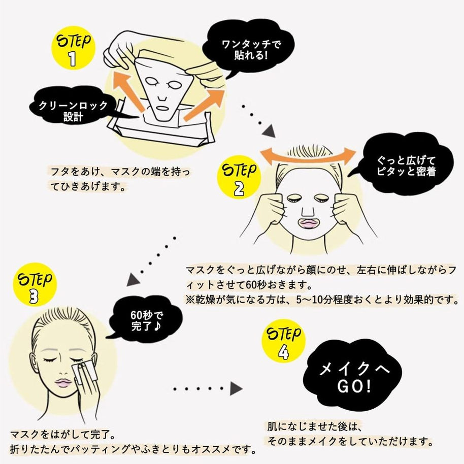 Saborino Goodnight Face Mask 30 sheets