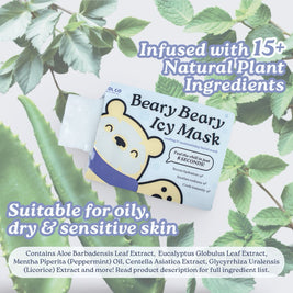 Coolco’s Beary Beary Icy Mask - Cooling Moisturising Mask 5 Sheets