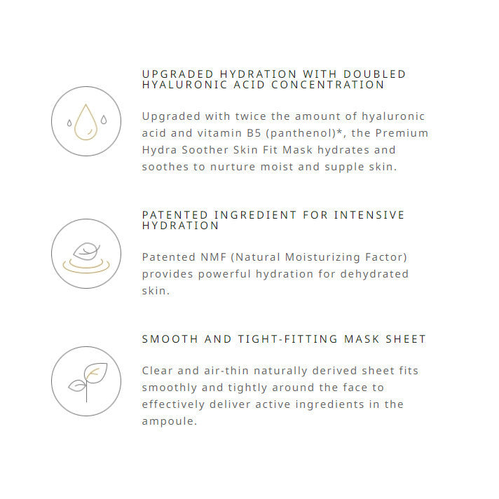 AHC Premium Hydra Soother Cellulose Mask 27ml(5 Pieces)