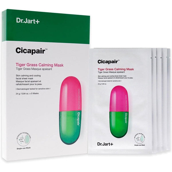 Dr.Jart+ Cicapair Tiger Grass Calming Serum Mask 25g, 5 Sheets