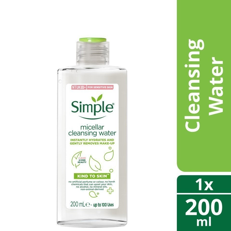 Simple Kind To Skin Micellar Cleansing Water 200ml
