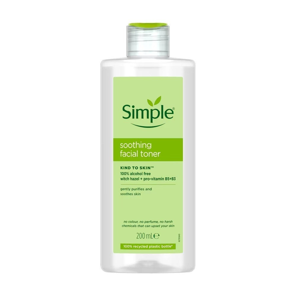 Simple Kind To Skin Soothing Facial Toner 200ml