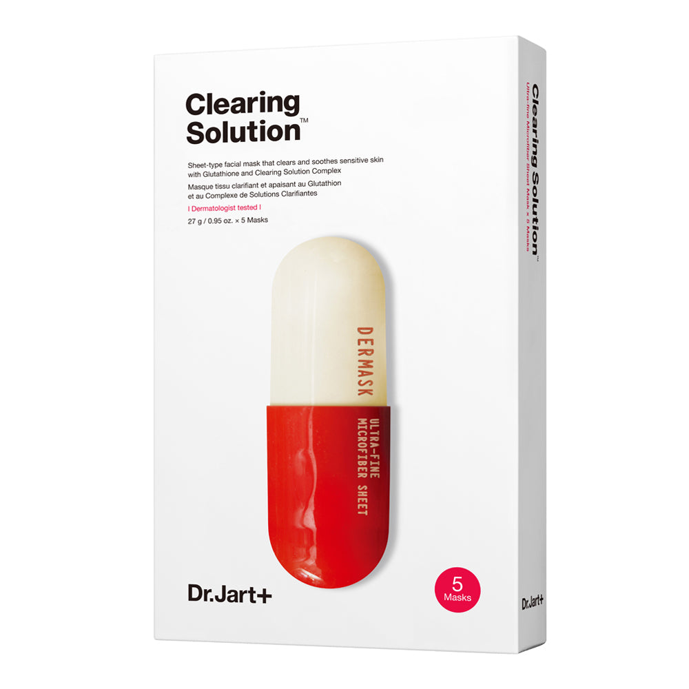 Dr.Jart+ Dermask™ Micro Jet Clearing Solution Face Mask 27g, 5 Sheets