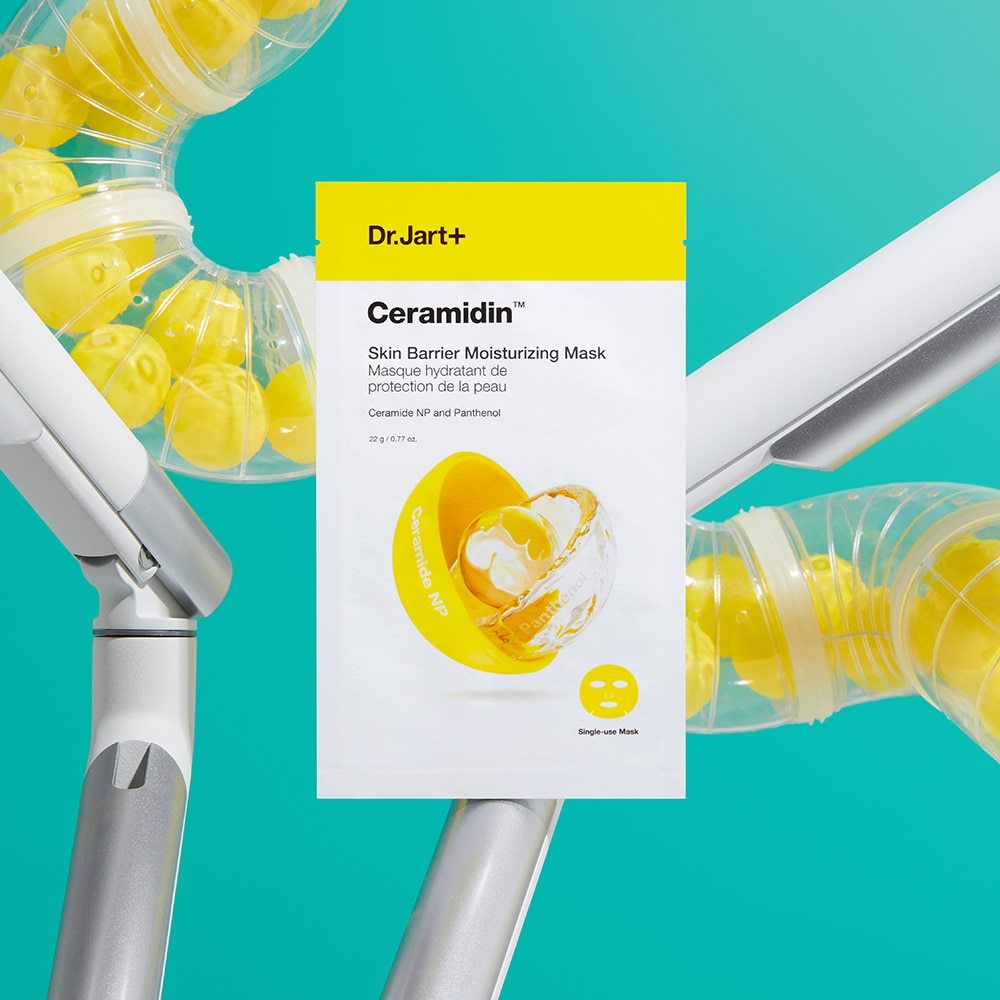 Dr.Jart+ Ceramidin™ Skin Barrier Moisturing Face Mask 22g, 5 Sheets