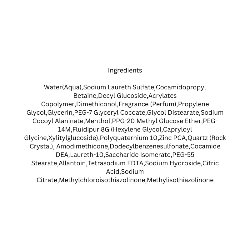 BAD LAB No Fuss Oily Hair Scalp Care Shampoo 350ml