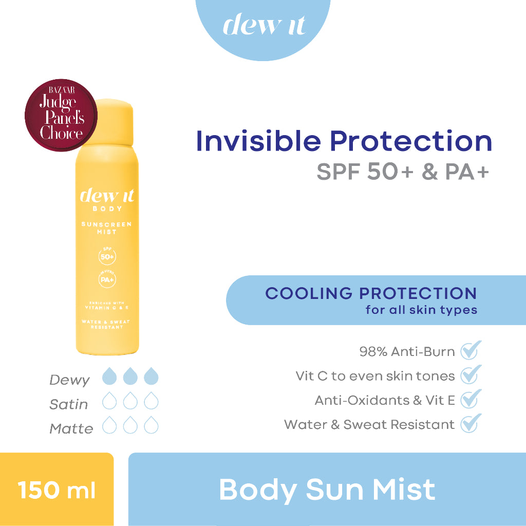 Dew It - Sunscreen Mist SPF 50+ PA+ Mini 150ml