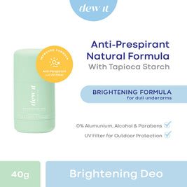 Dew It - Brightening Deo with UV Filter 40g