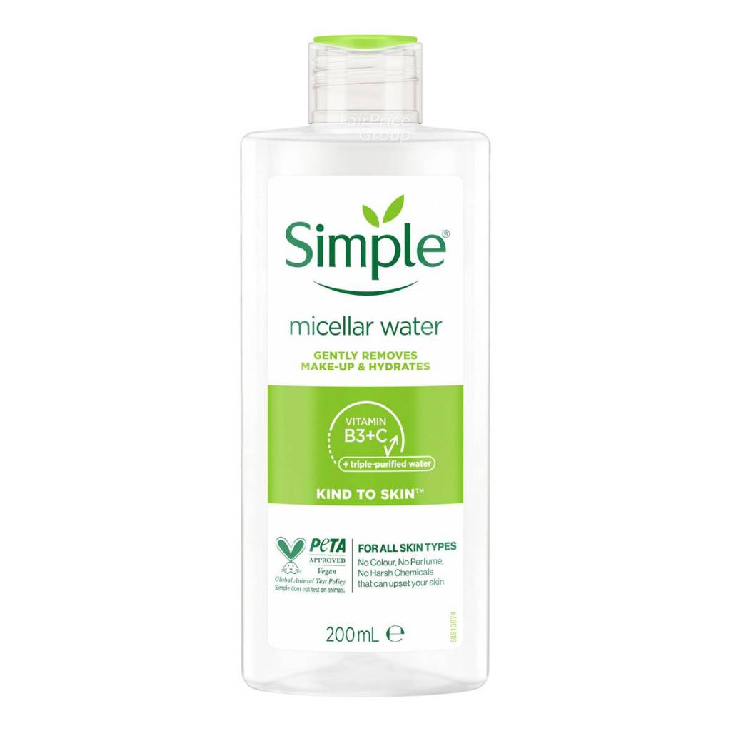 Simple Kind To Skin Micellar Cleansing Water 200ml