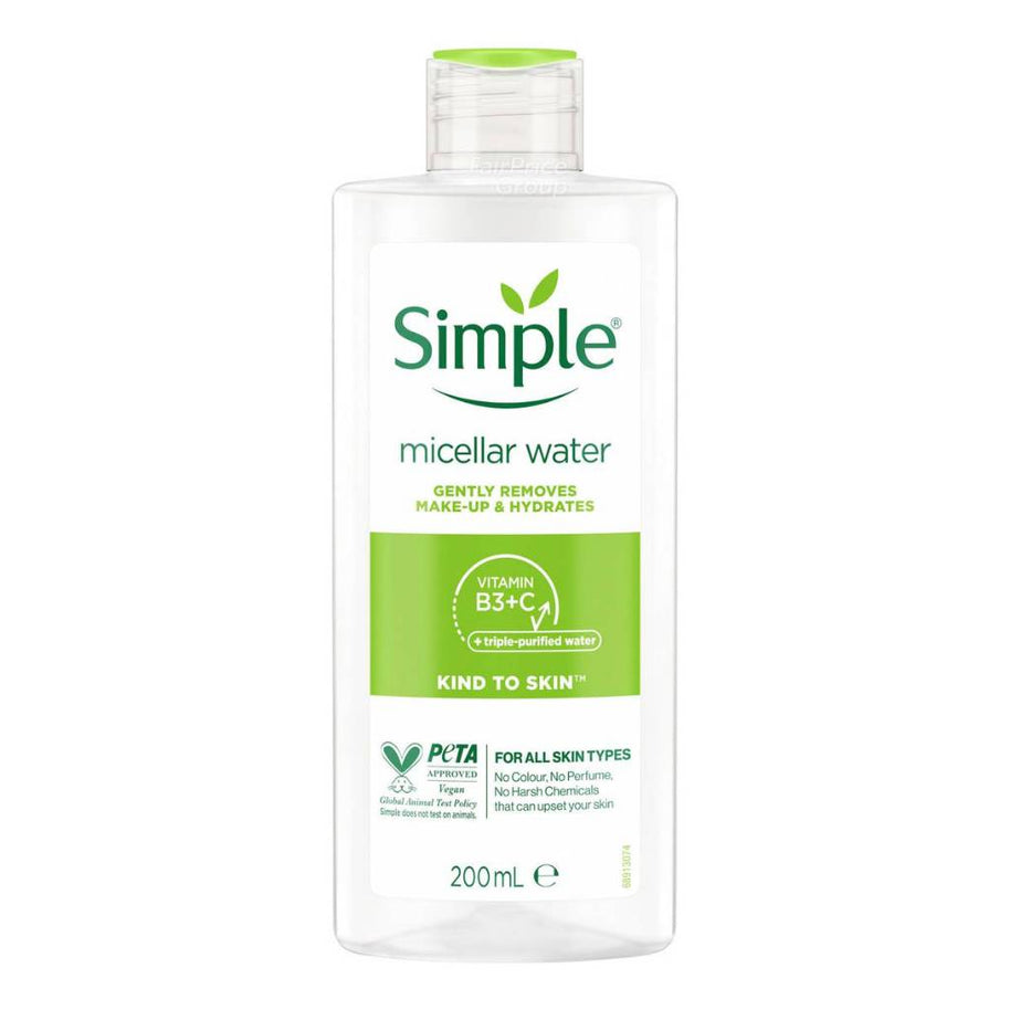 Simple Kind To Skin Micellar Cleansing Water 200ml