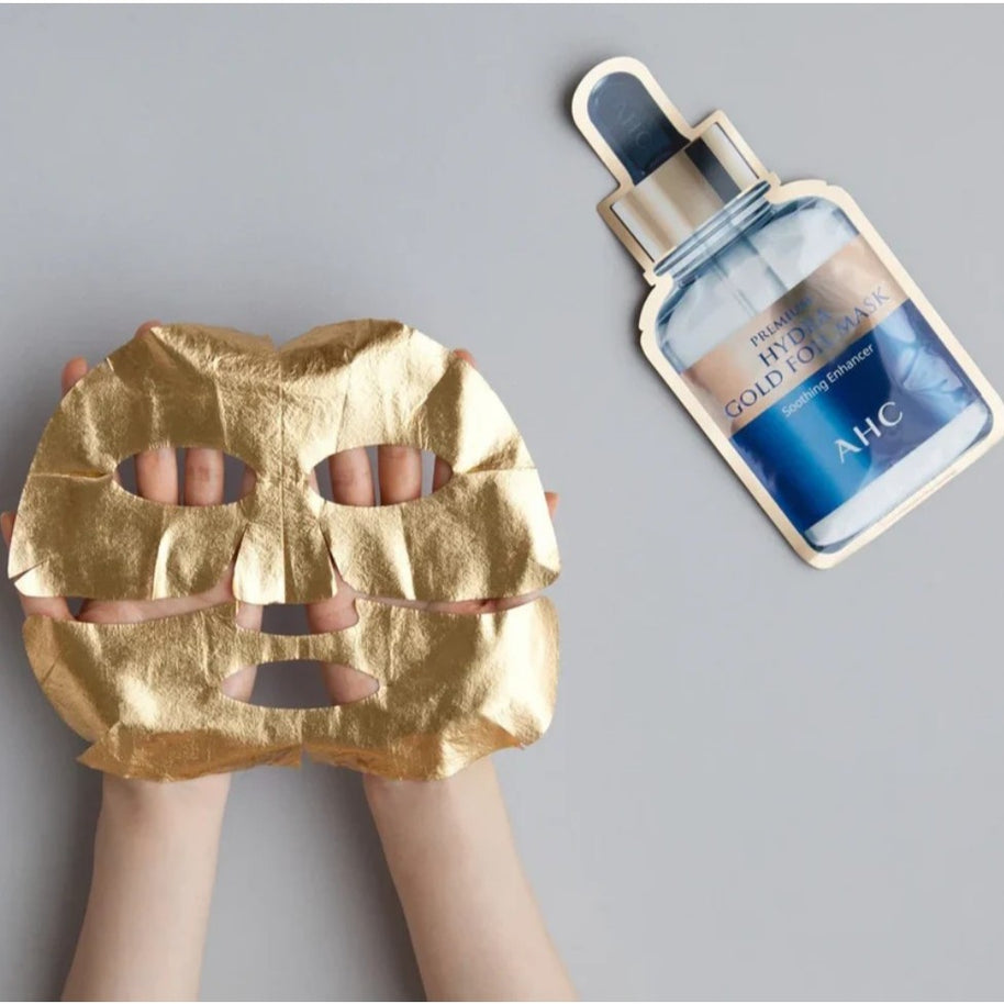 AHC Premium Hydra Gold Foil Mask 25g(5 Pieces)