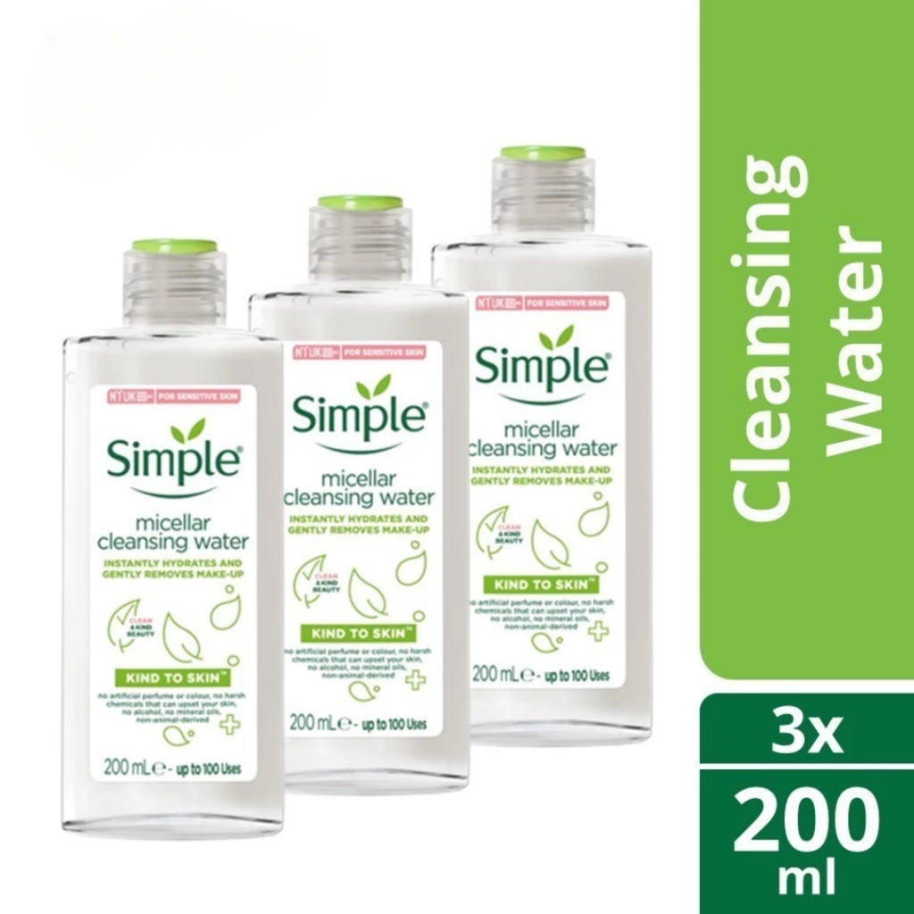Simple Kind To Skin Micellar Cleansing Water 200ml