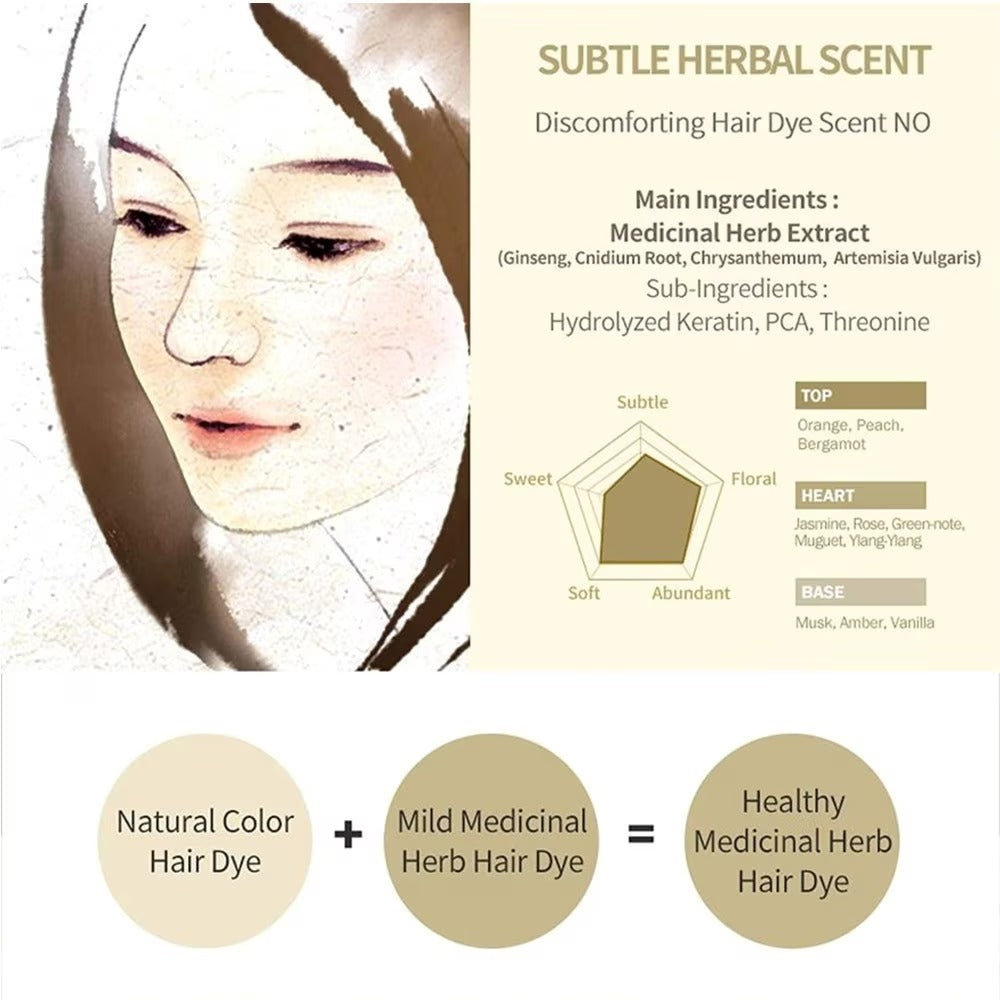 DAENG GI MEO RI Medicinal Herbal Hair Colour Black 60g