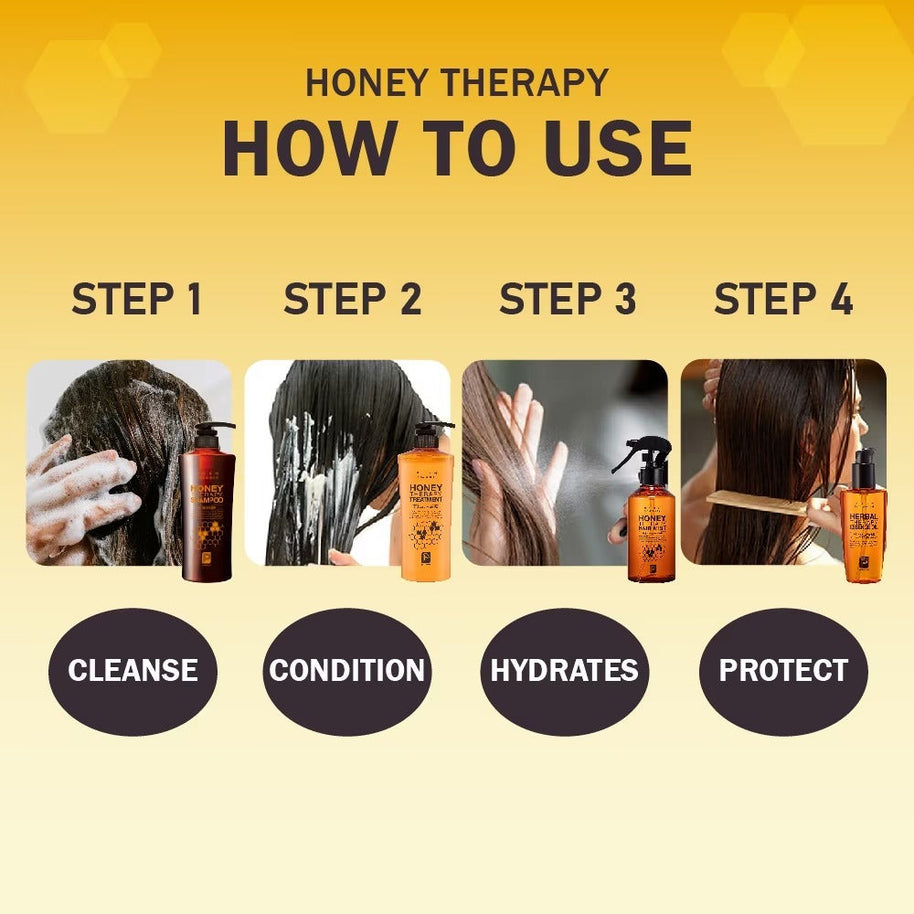 DAENG GI MEO RI Professional Honey Therapy Plus Shampoo/Treatment 500ml