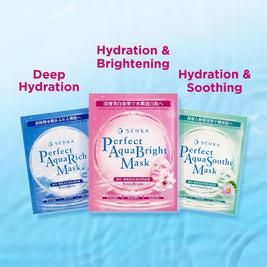 SENKA Perfect Aqua Bright Mask Extra Bright (For Dull Skin With Uneven Skin Tone) 1s